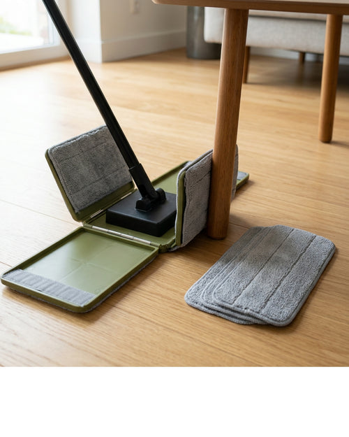Zfyra Four-Panel Folding Surround Mop 34 cm Olive - Lifestyle view