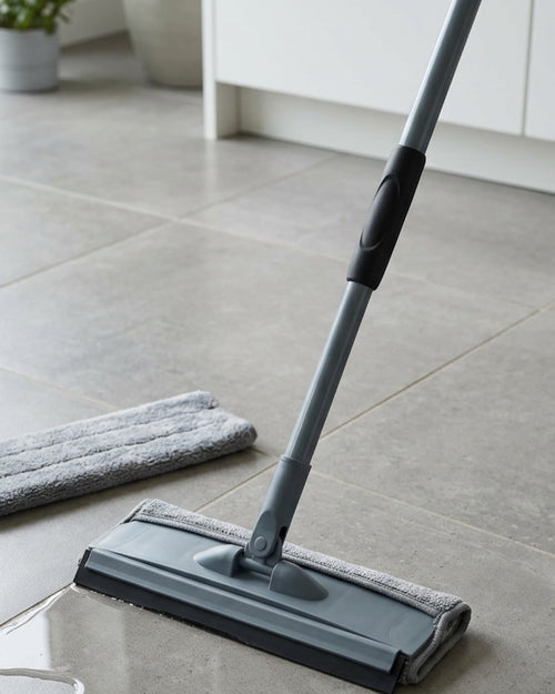 Zfyra Double-Sided Floor Wiper Mop 38 cm Slate Gray - Lifestyle view